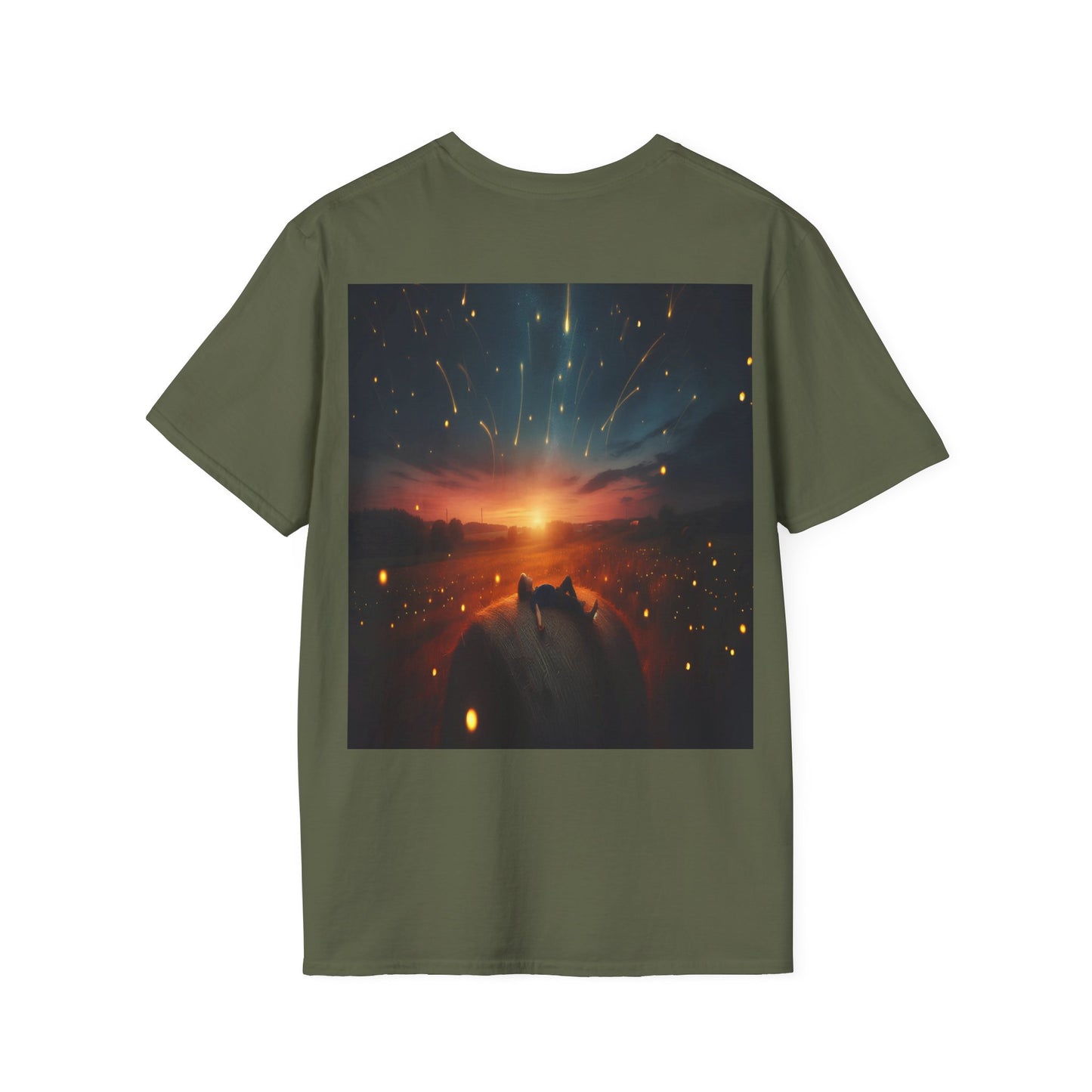 hay-bail nights Unisex Softstyle T-Shirt