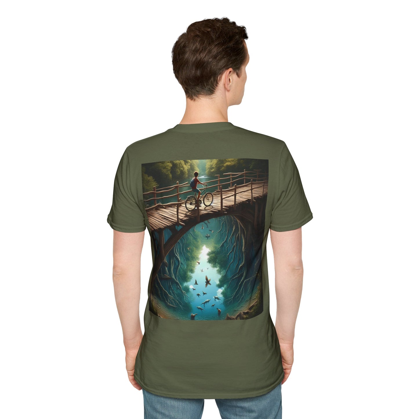 swamp ride Unisex Softstyle T-Shirt