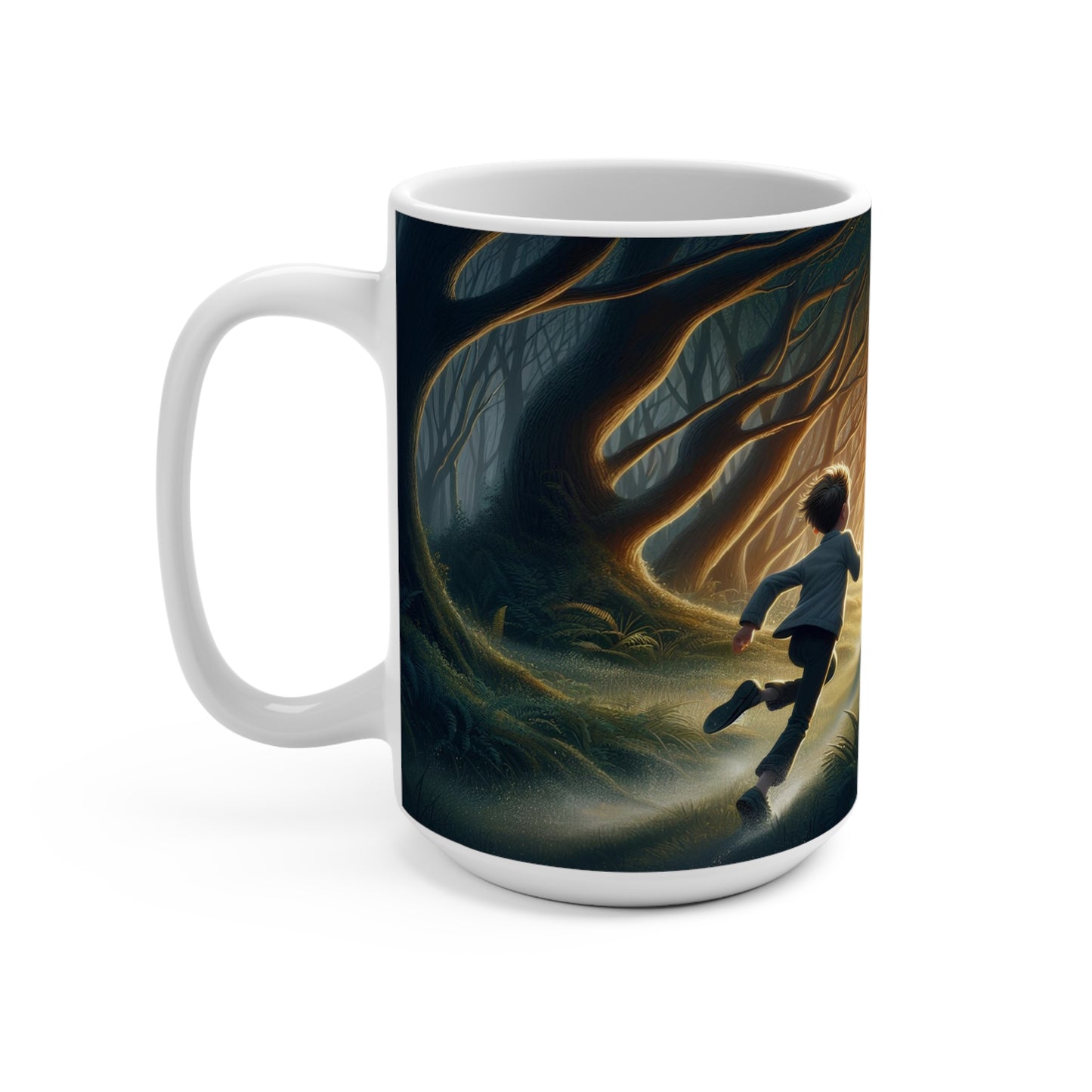 chasing rabbits Mug 15oz