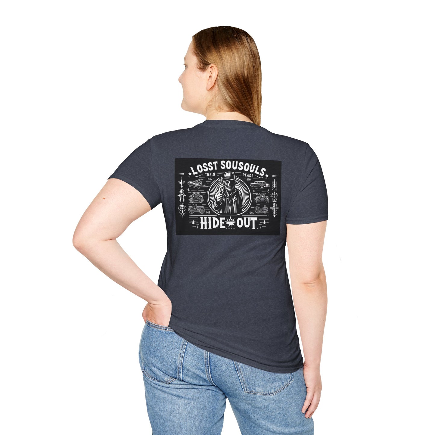 lost hitchiker Unisex Softstyle T-Shirt