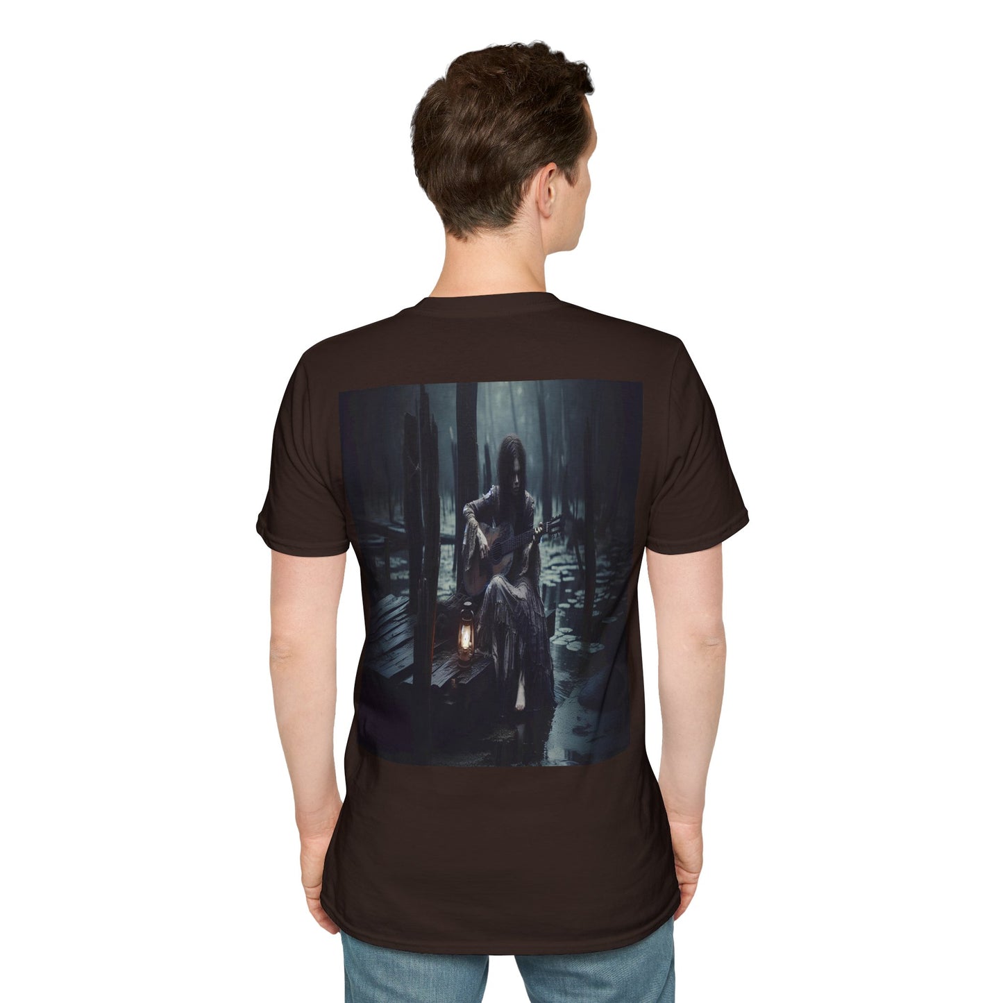 Bayou guitar Unisex Softstyle T-Shirt