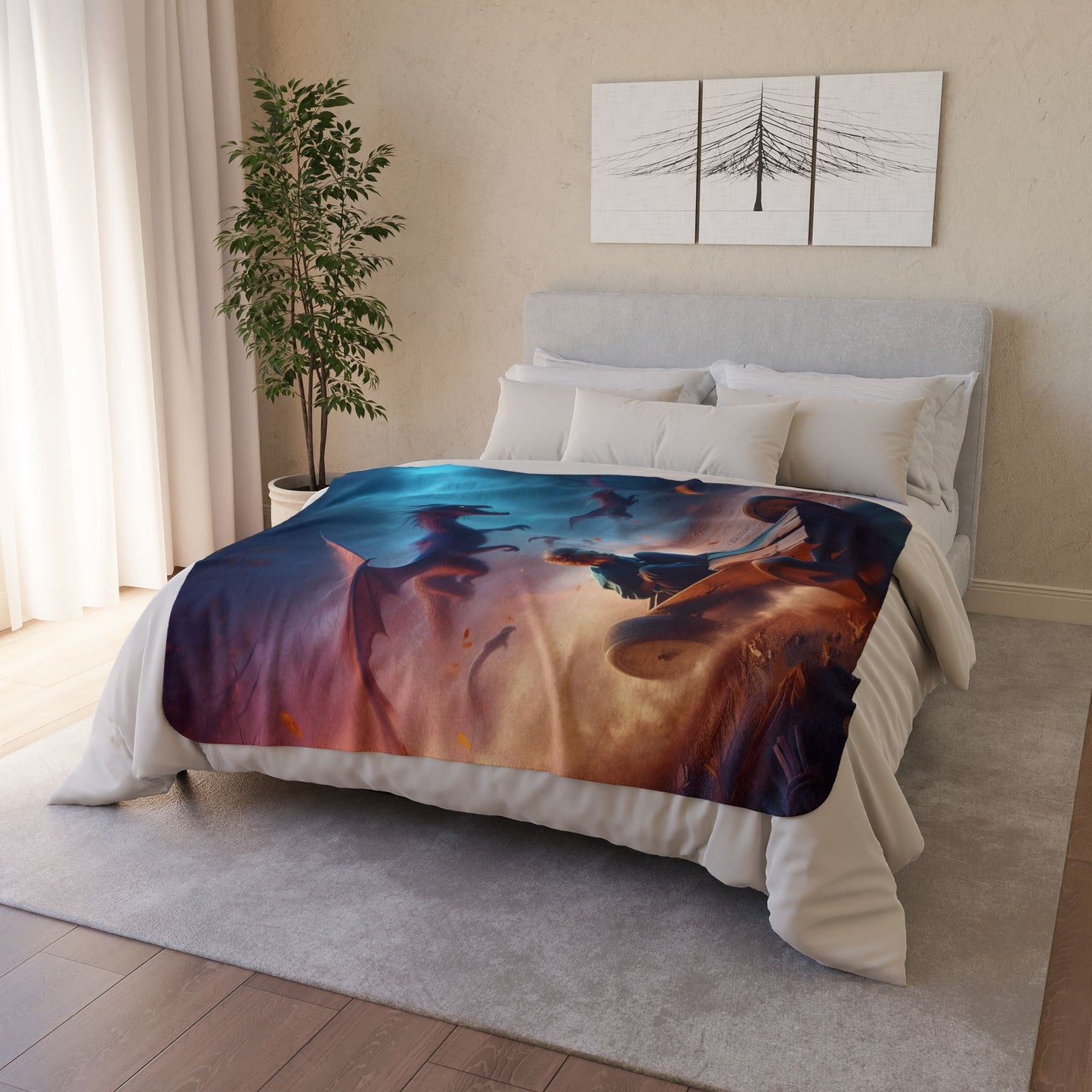 box car dreams Fleece Sherpa Blanket
