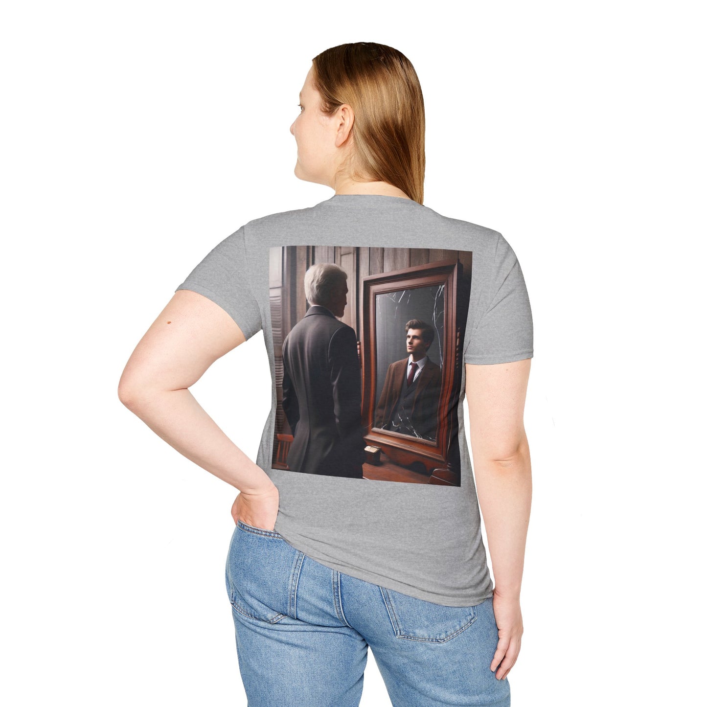 perspective of time Unisex Softstyle T-Shirt