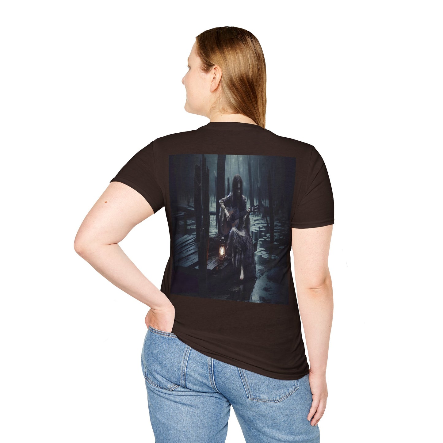 Bayou guitar Unisex Softstyle T-Shirt