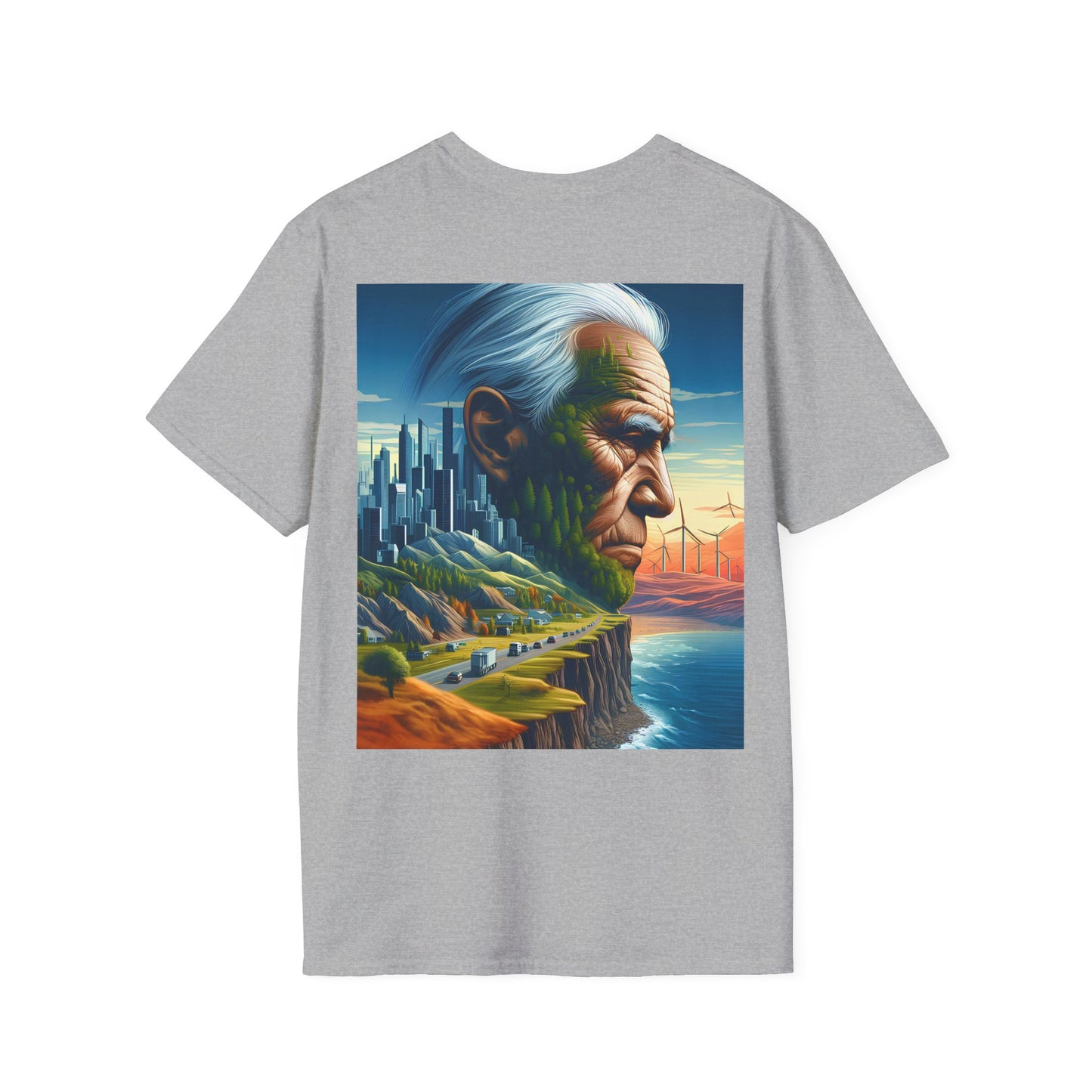 changing times Unisex Softstyle T-Shirt
