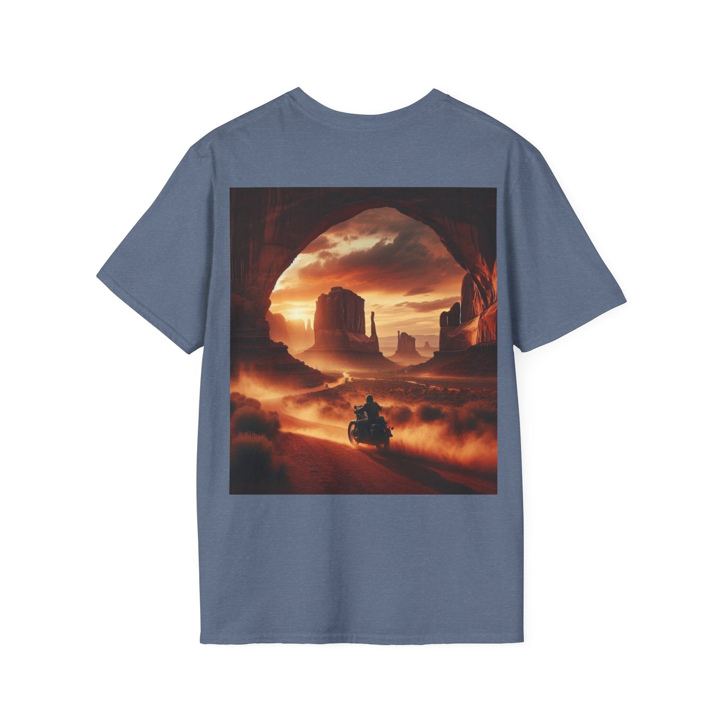 lonely road Unisex Softstyle T-Shirt