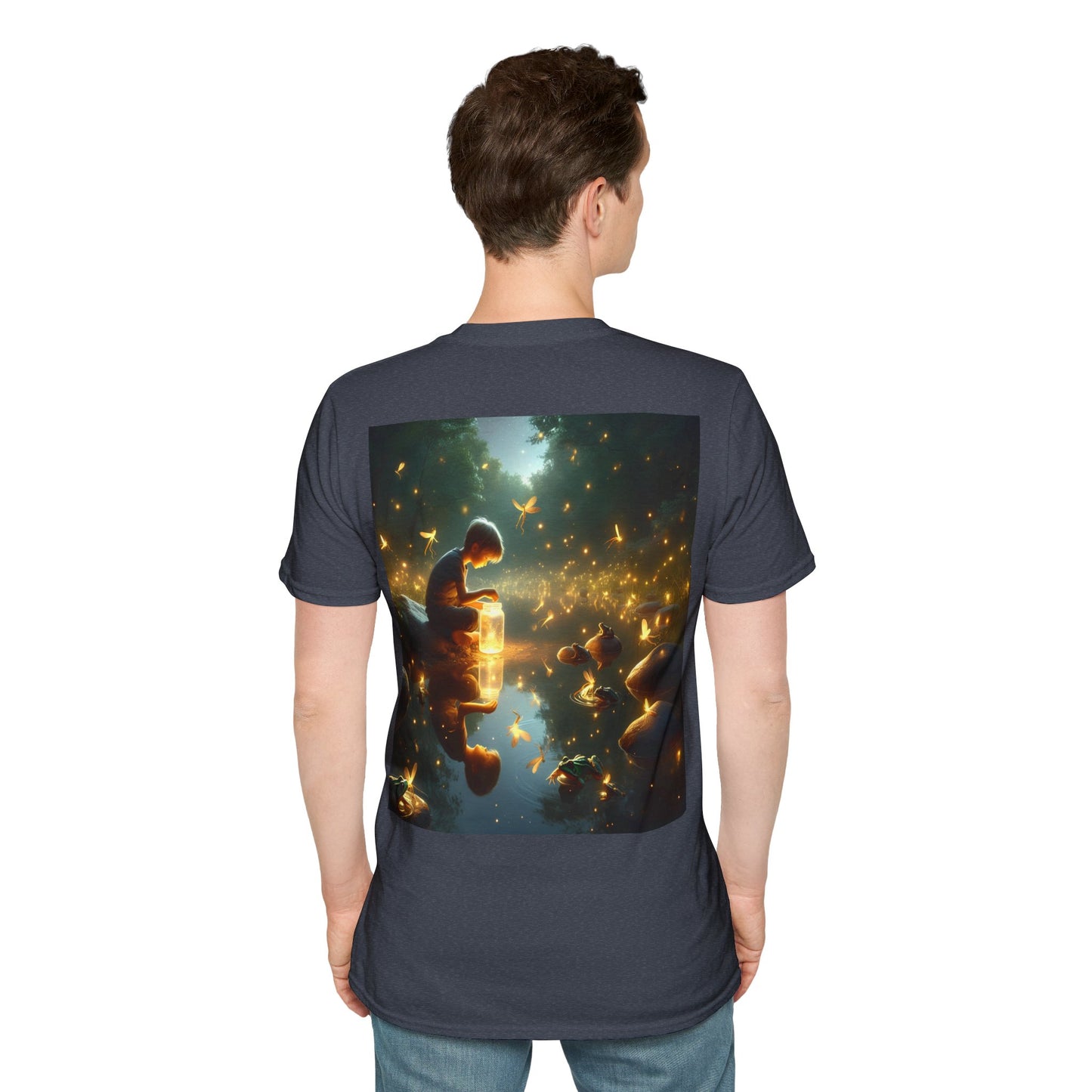 lightning bug nights Unisex Softstyle T-Shirt