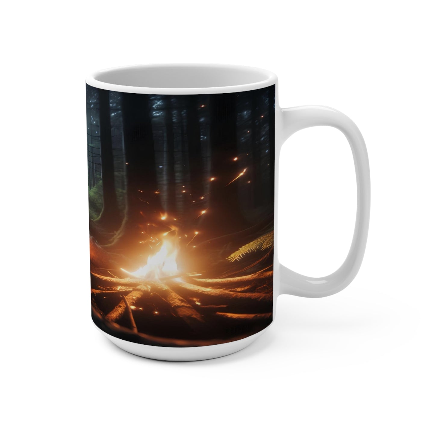 Campfire Bandit Mug 15oz