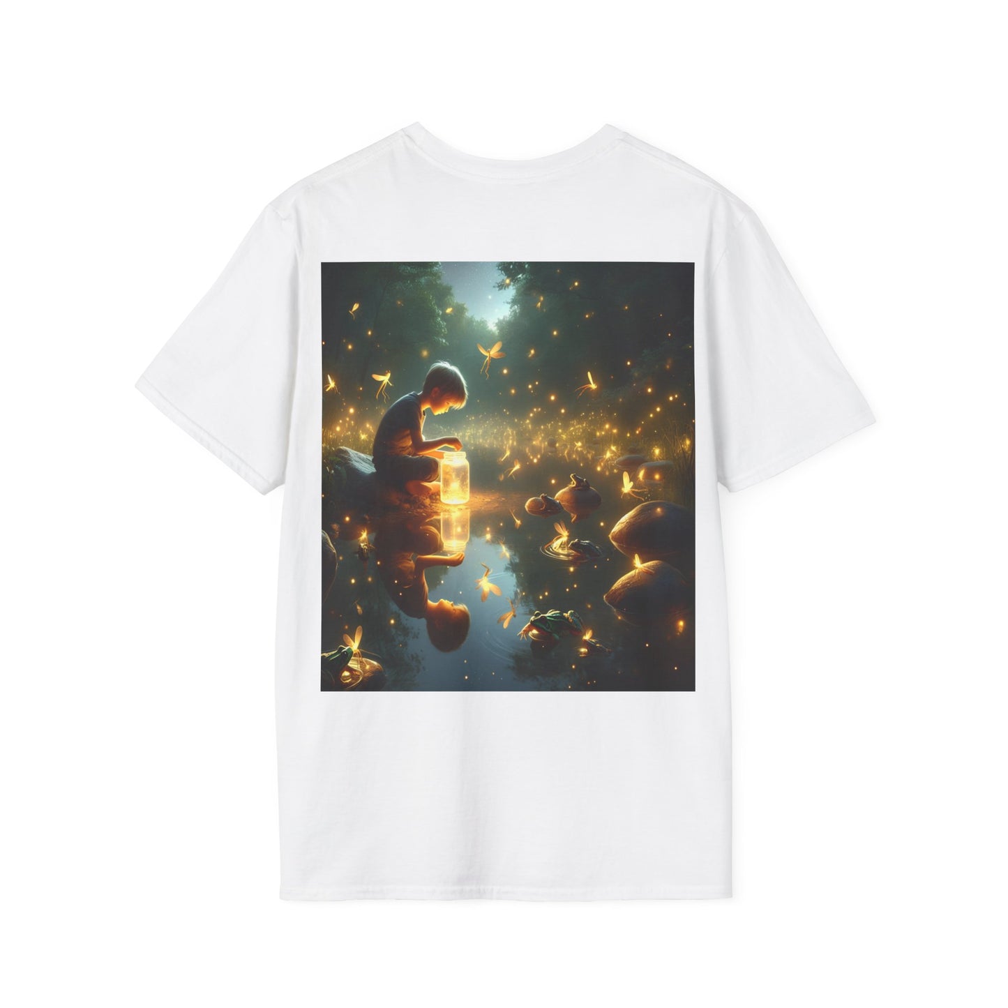 lightning bug nights Unisex Softstyle T-Shirt