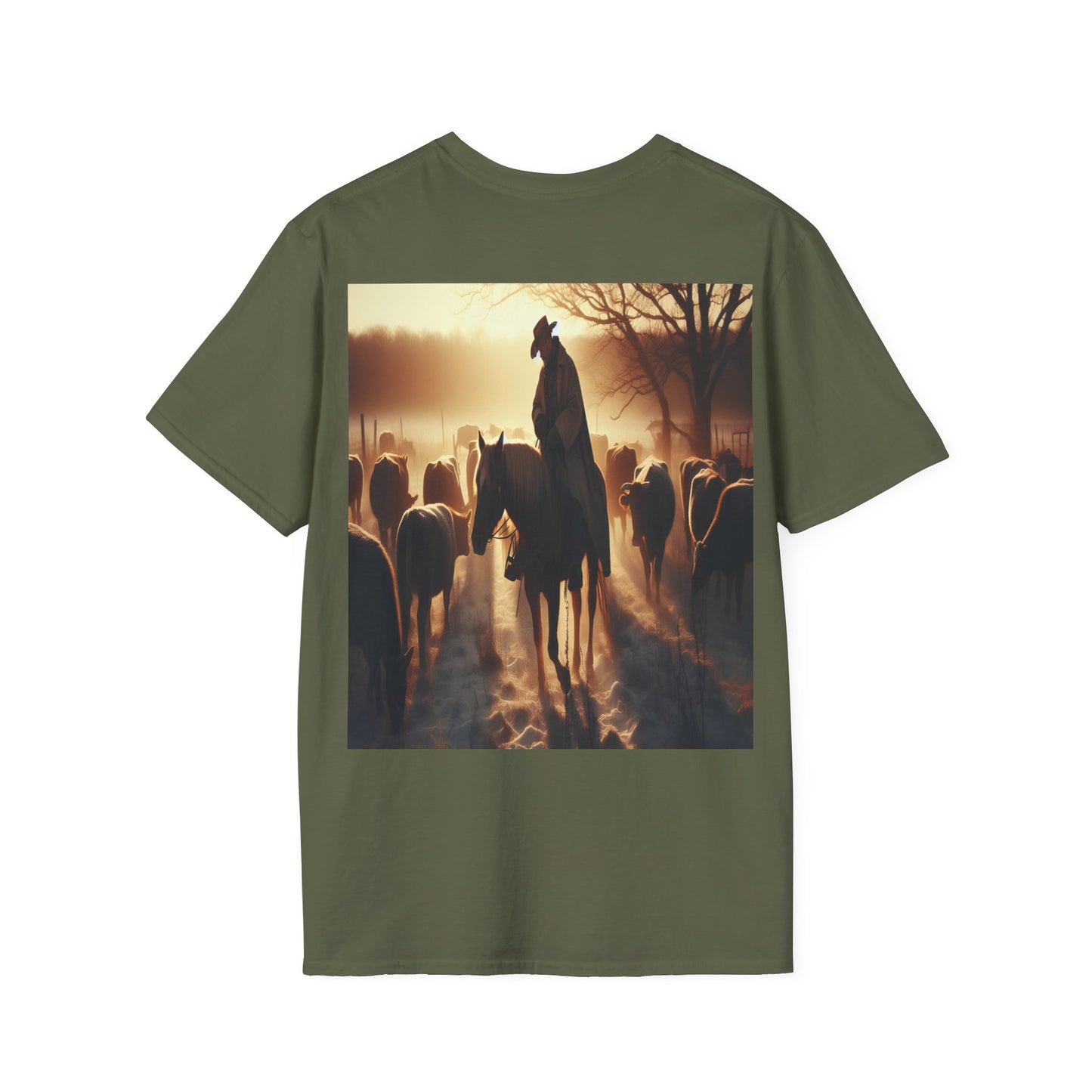 early morning rides Unisex Softstyle T-Shirt