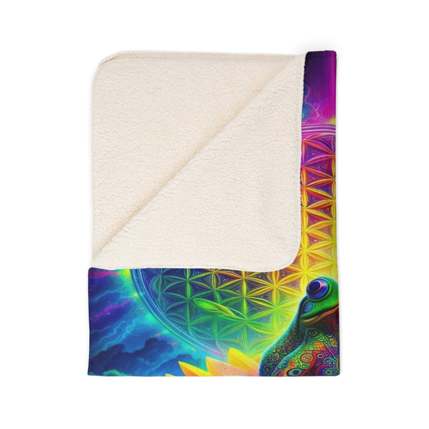 Frog’s Nirvana Fleece Sherpa Blanket