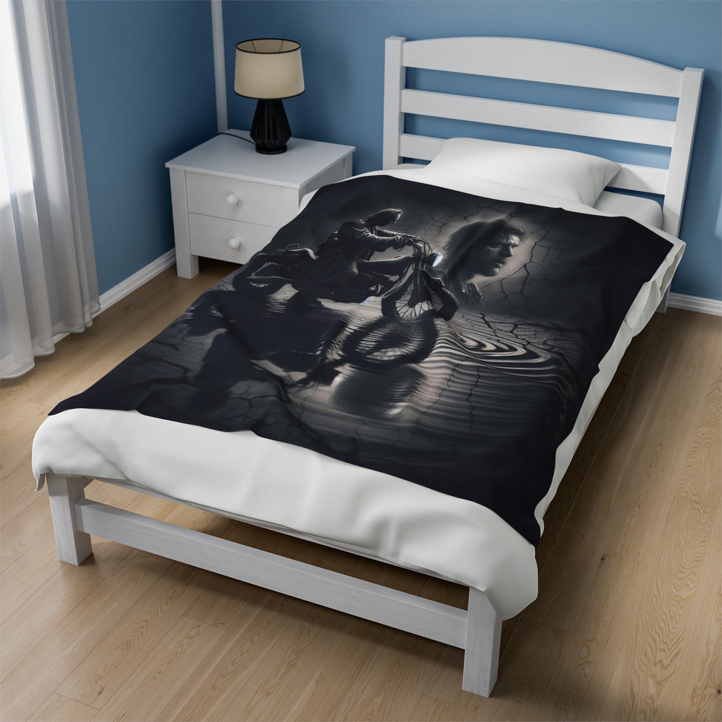 Riders purgatory Velveteen Plush Blanket
