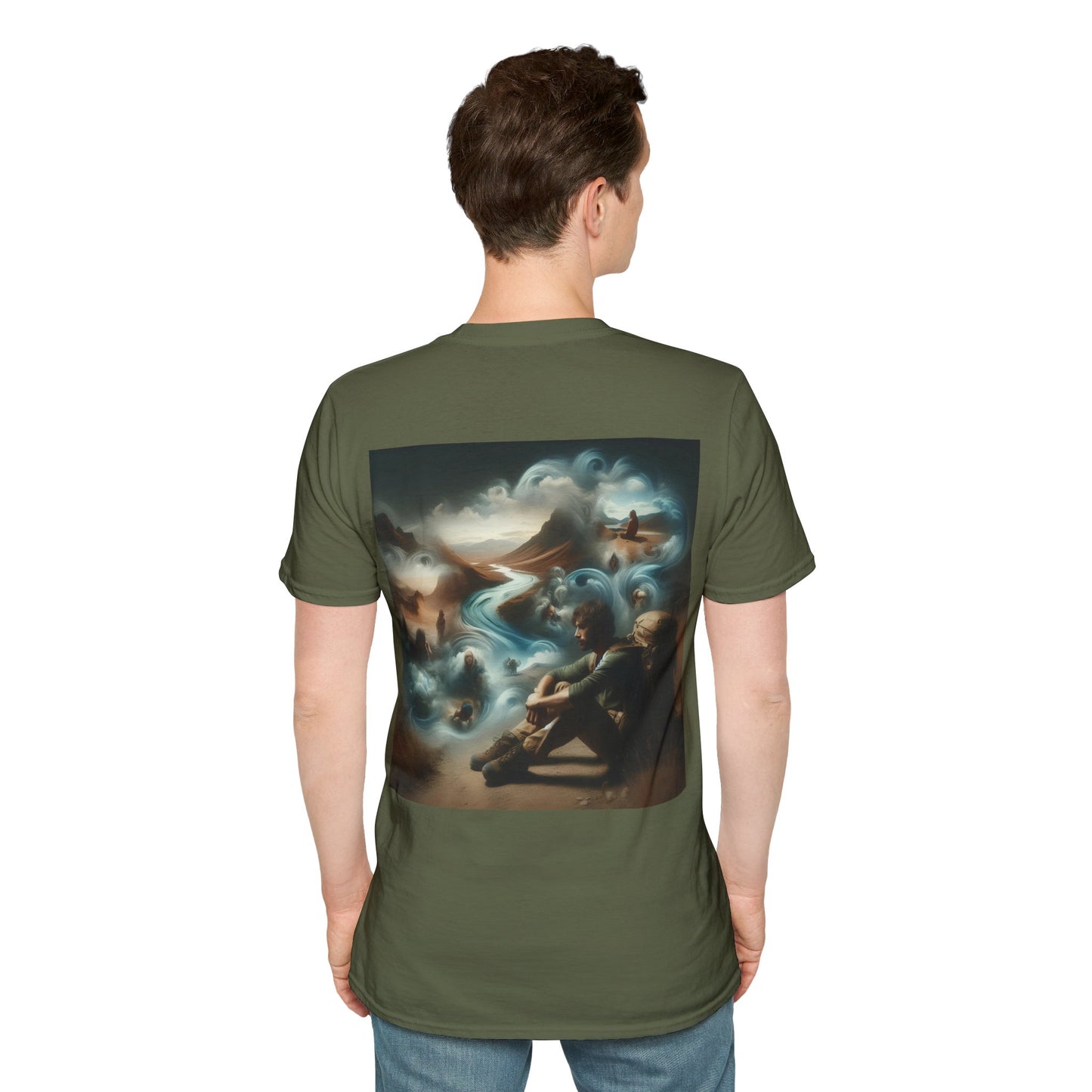 backpackers dream Unisex Softstyle T-Shirt