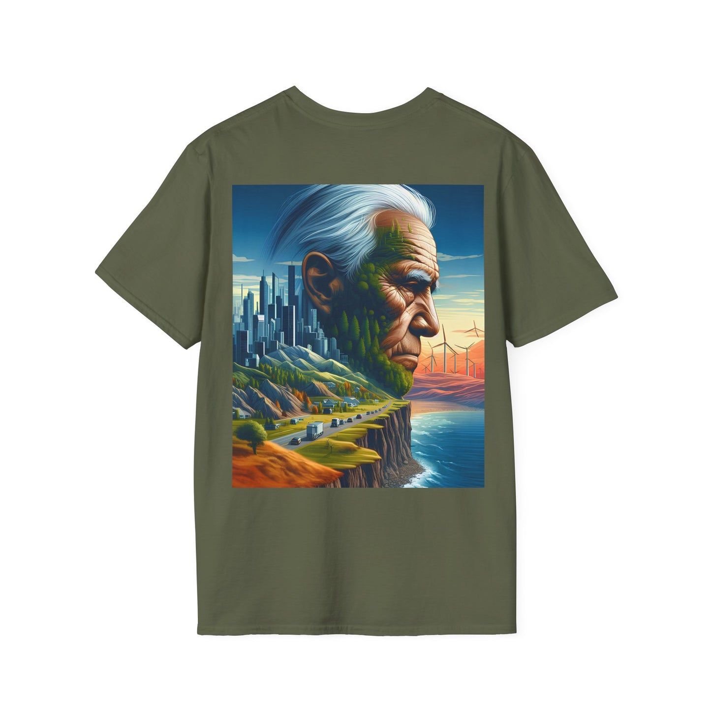 changing times Unisex Softstyle T-Shirt