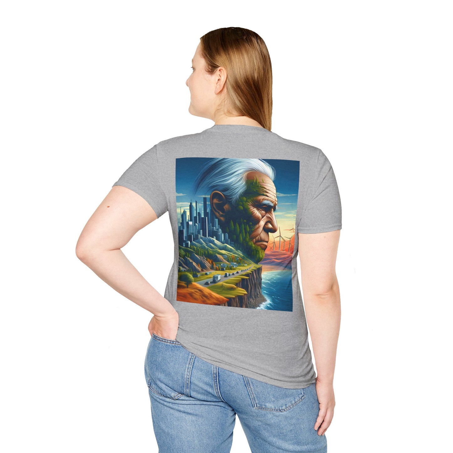 changing times Unisex Softstyle T-Shirt