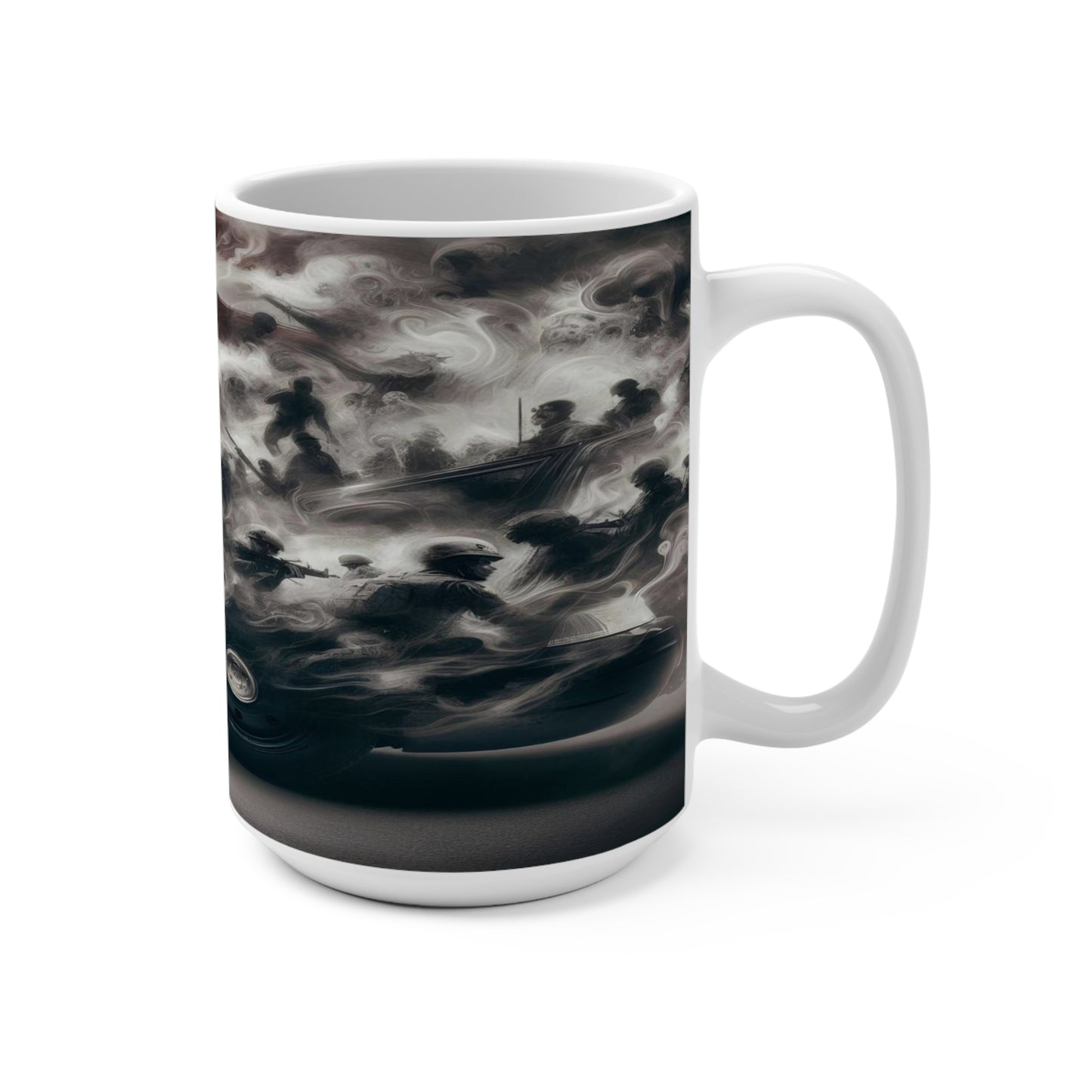 behind the call Mug 15oz