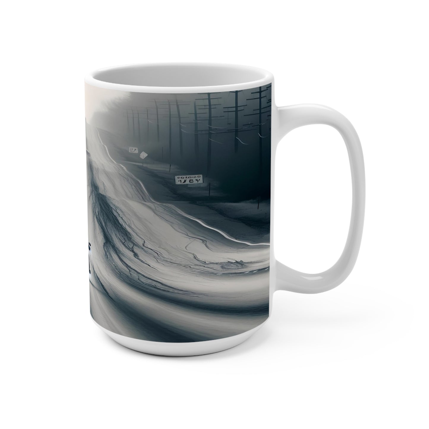 The lonely Road Mug 15oz