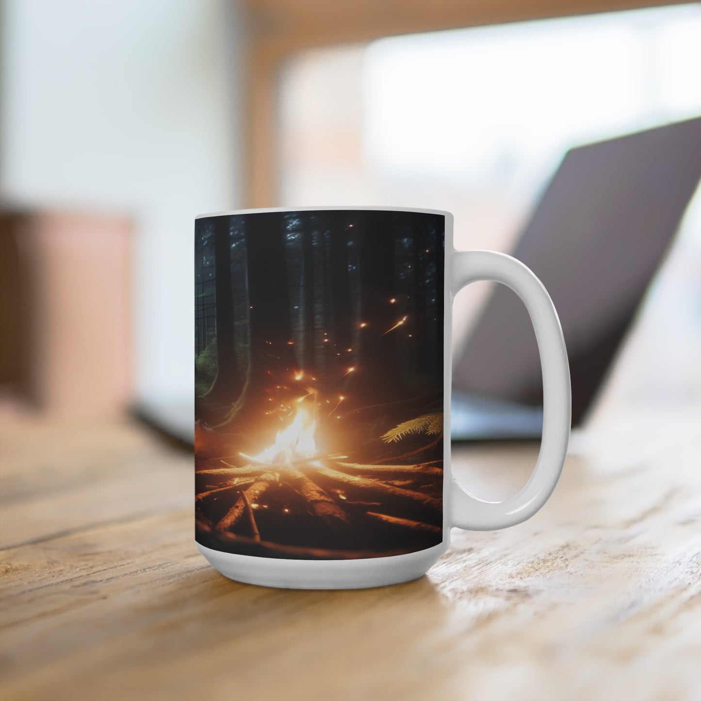 Campfire Bandit Mug 15oz