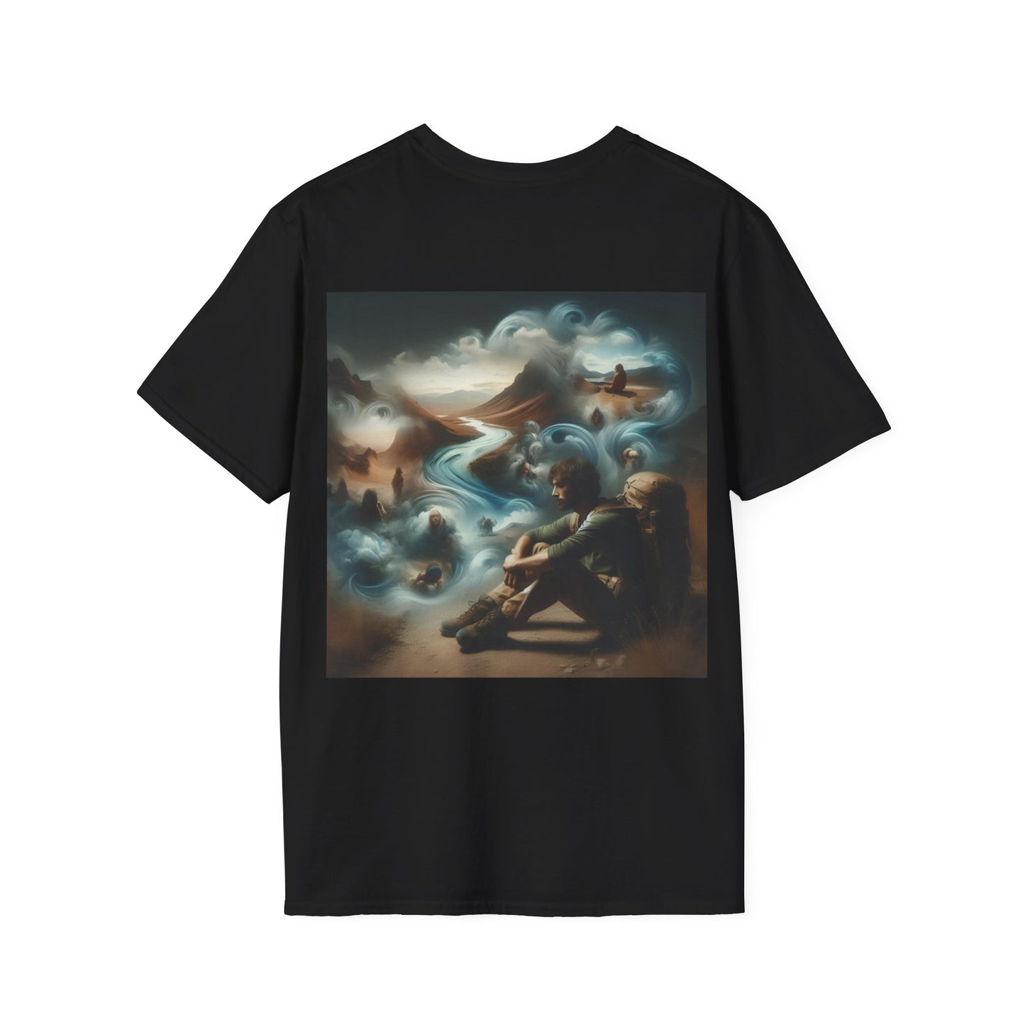 backpackers dream Unisex Softstyle T-Shirt