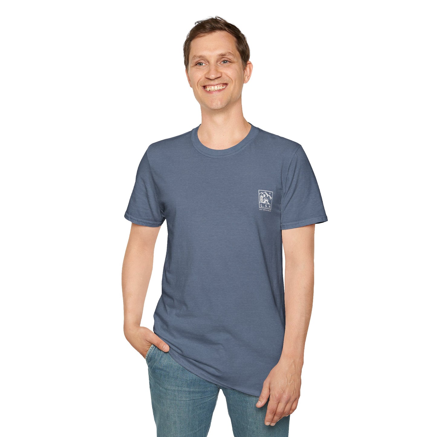 Bayou guitar Unisex Softstyle T-Shirt