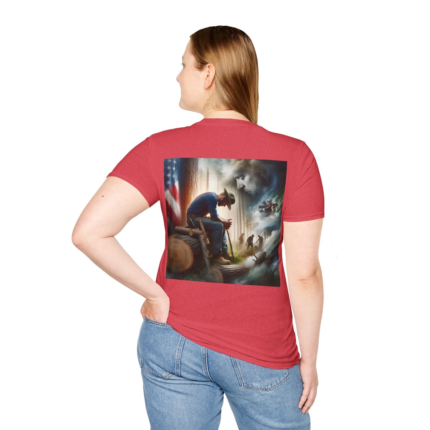 loggers dream Unisex Softstyle T-Shirt