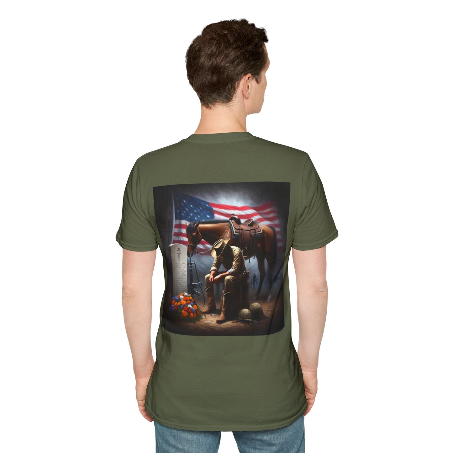 Behind Closed Eyes Unisex Softstyle T-Shirt