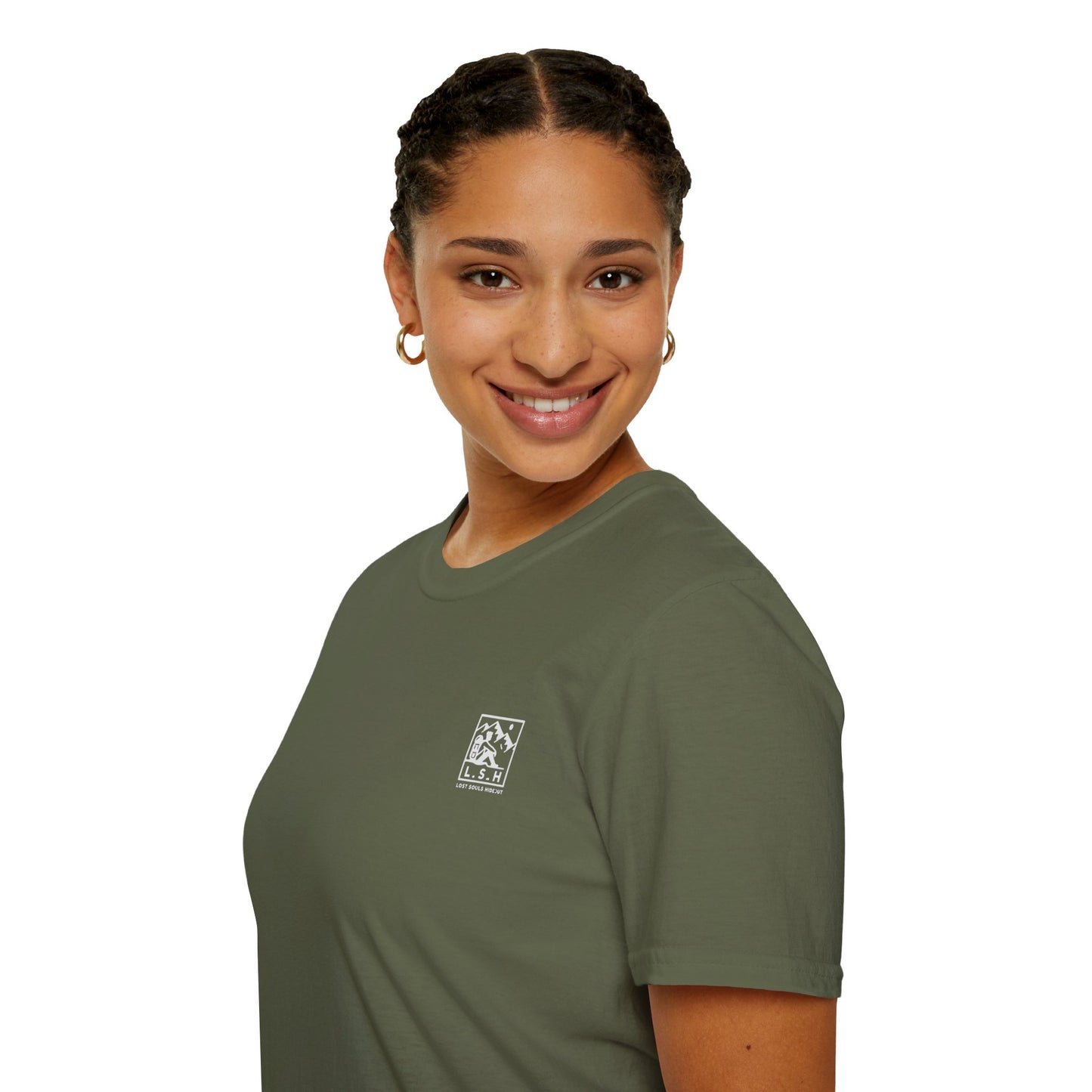 snow angel nights Unisex Softstyle T-Shirt