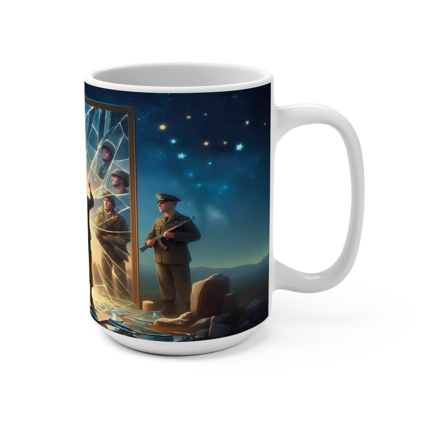 A soldiers fragments Mug 15oz