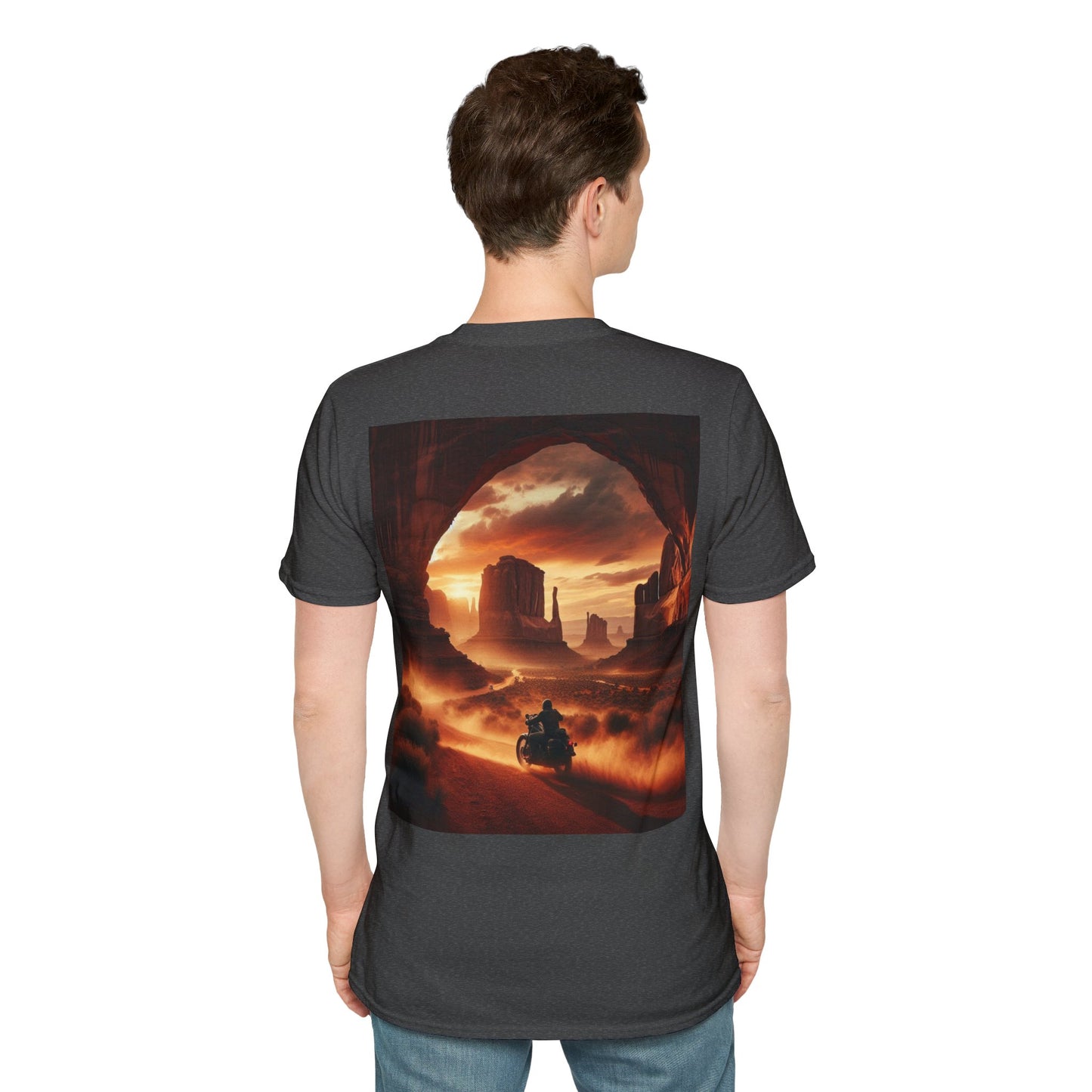 lonely road Unisex Softstyle T-Shirt