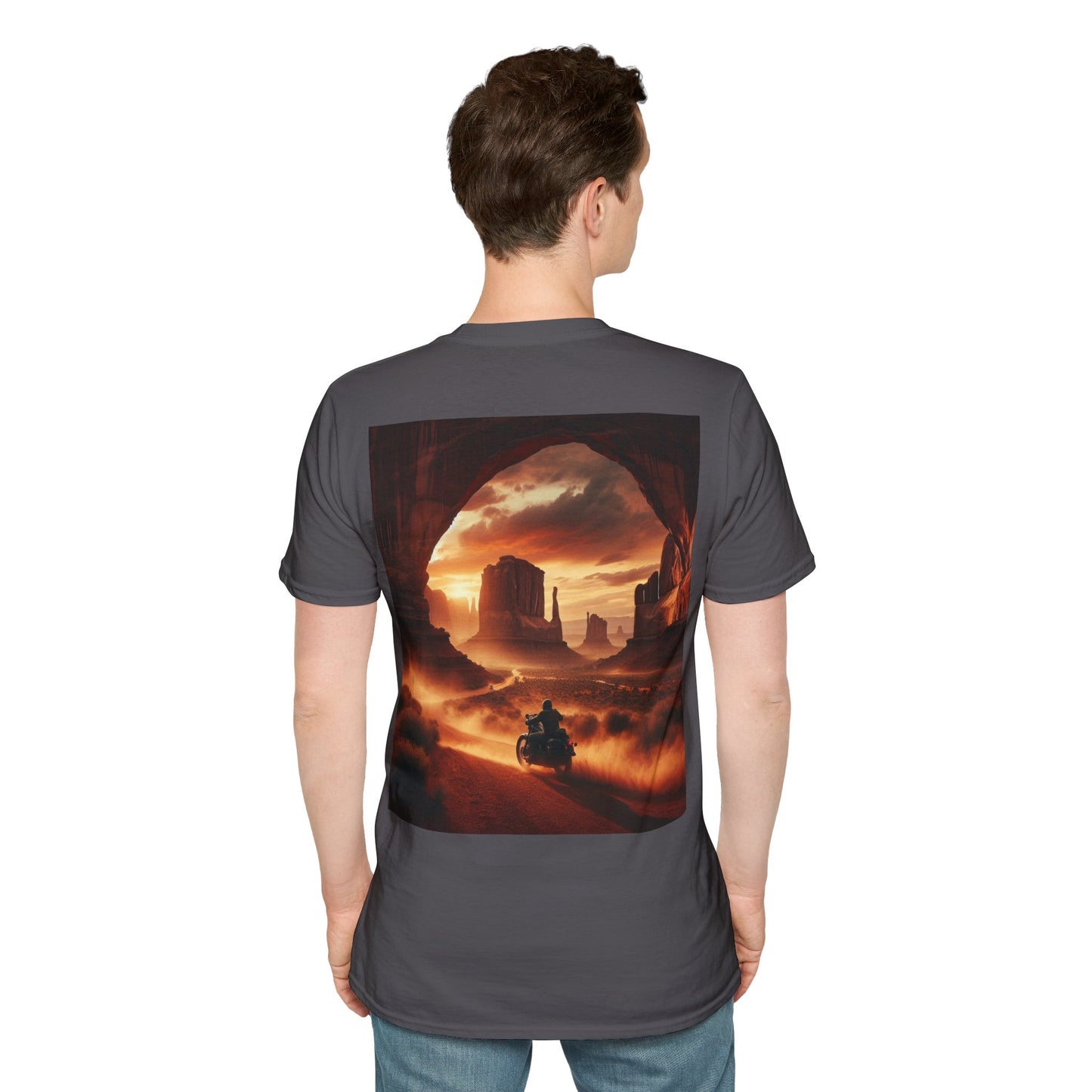 lonely road Unisex Softstyle T-Shirt