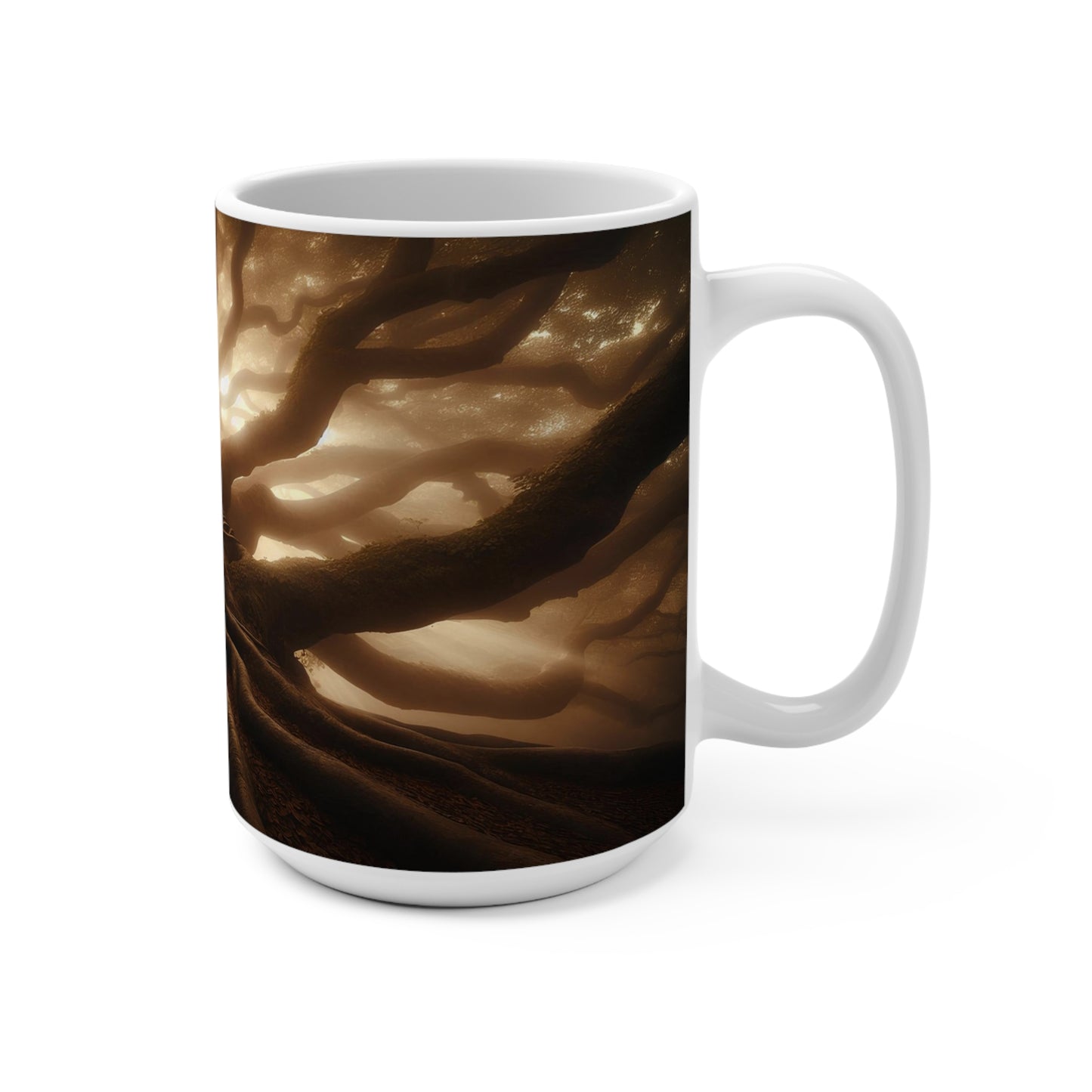 oak tree climb Mug 15oz