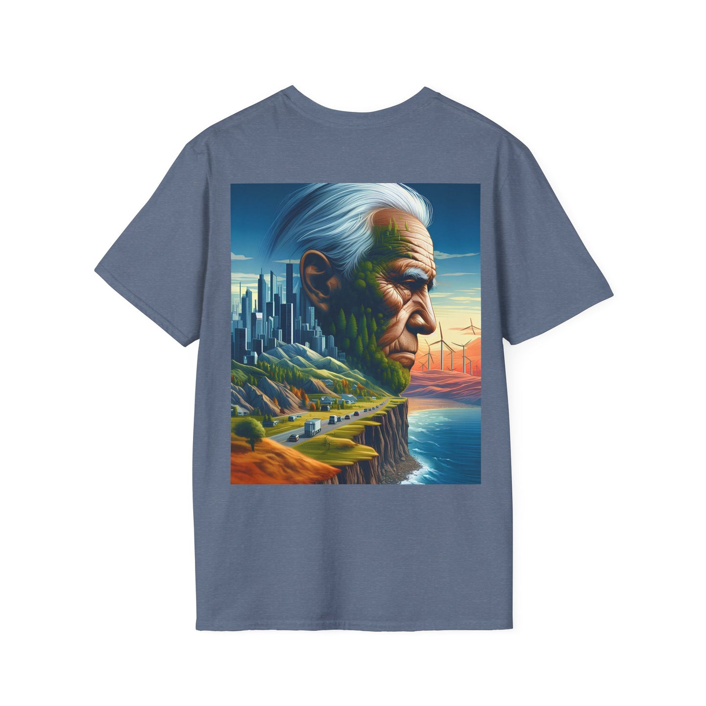 changing times Unisex Softstyle T-Shirt