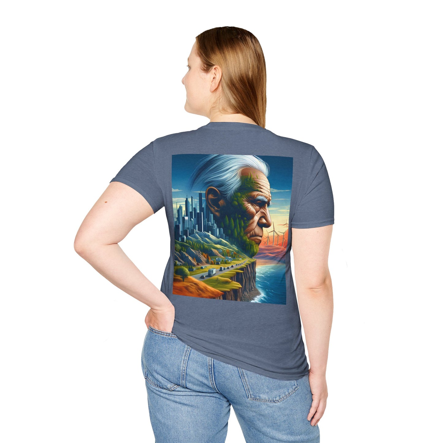changing times Unisex Softstyle T-Shirt