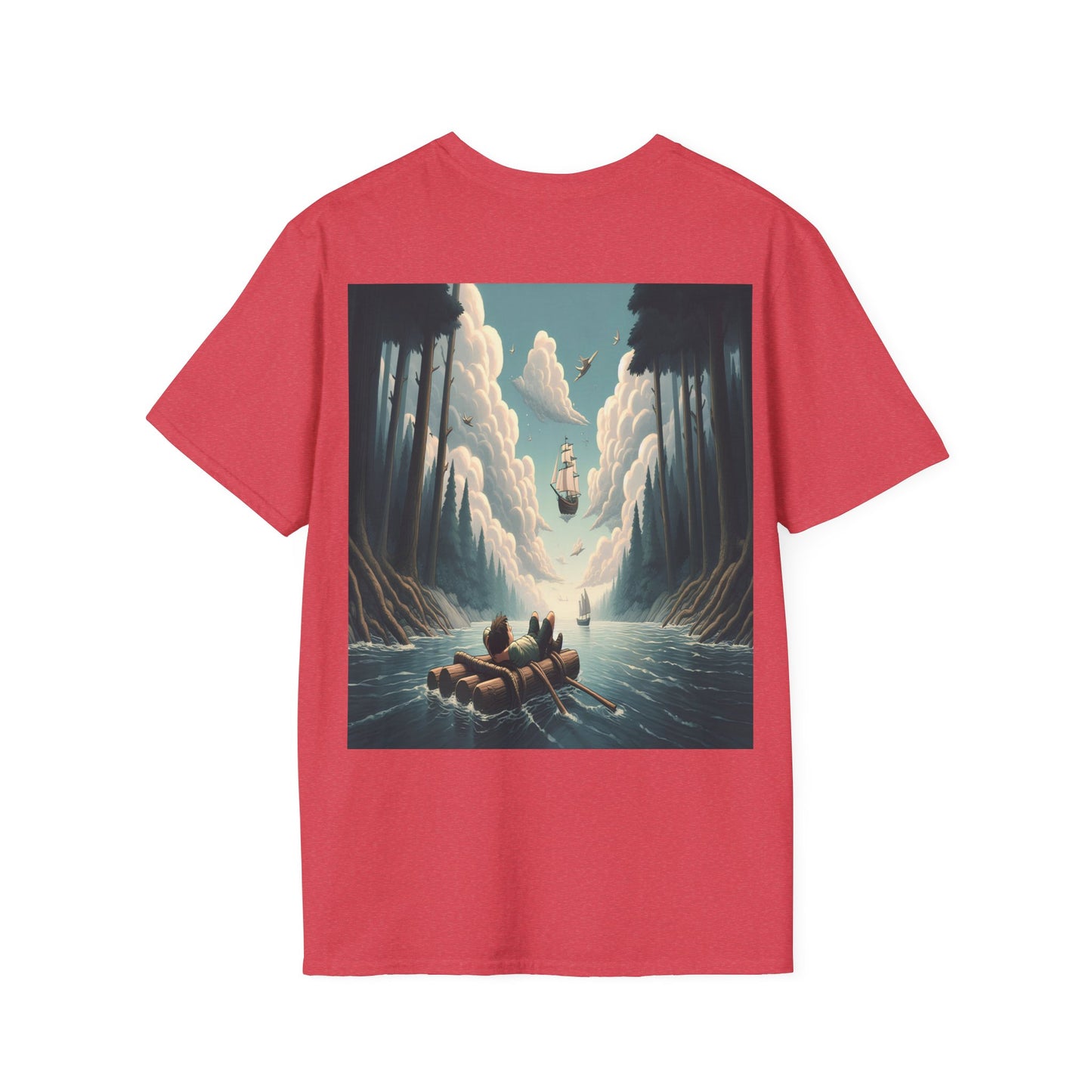 river raft dreams Unisex Softstyle T-Shirt