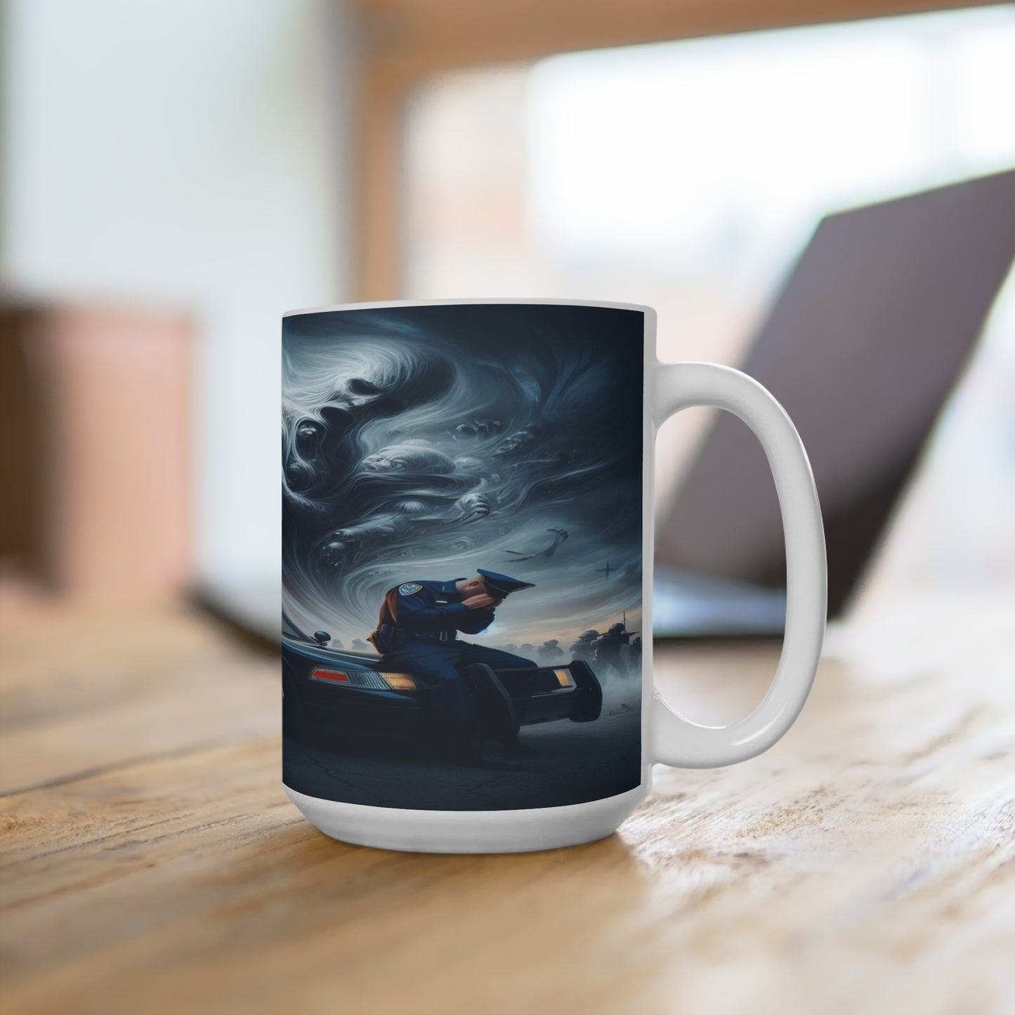 officers burden Mug 15oz