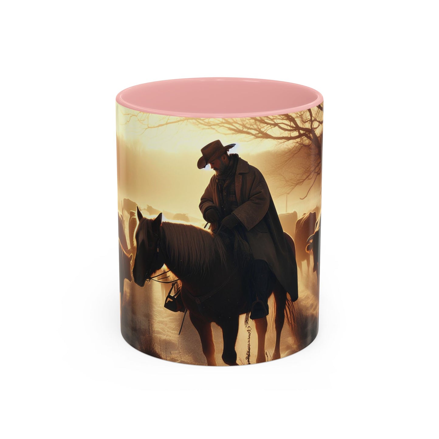 cowboys morning Accent Coffee Mug (11, 15oz)