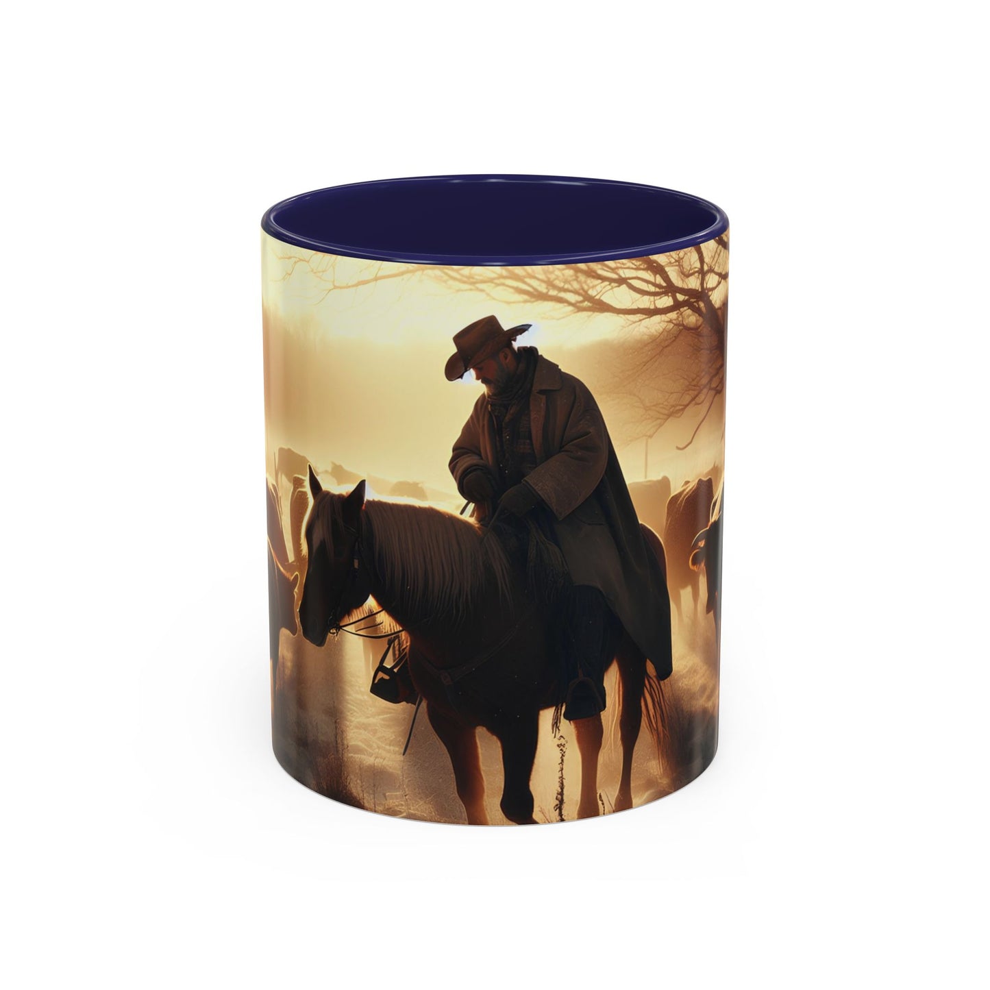 cowboys morning Accent Coffee Mug (11, 15oz)