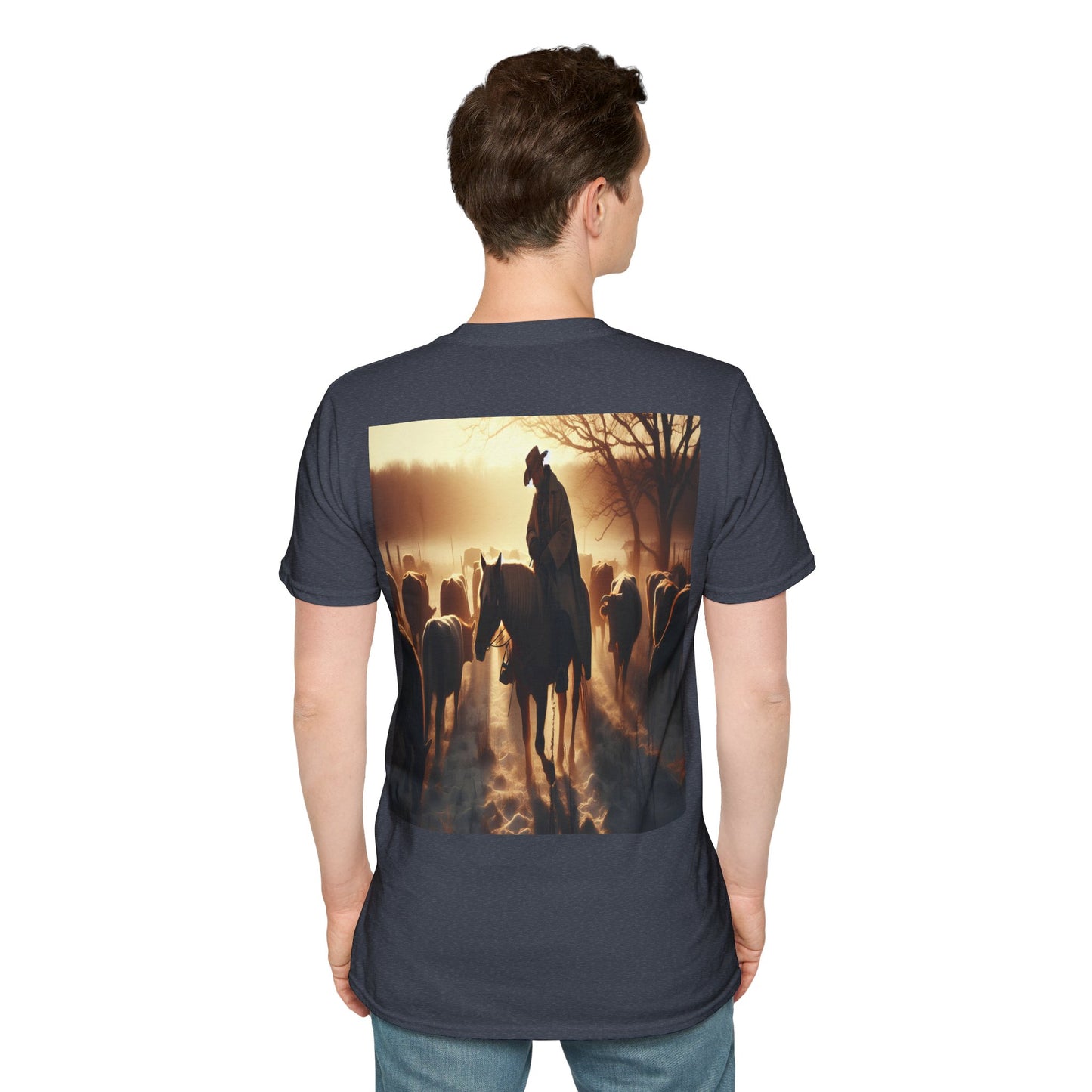 early morning rides Unisex Softstyle T-Shirt