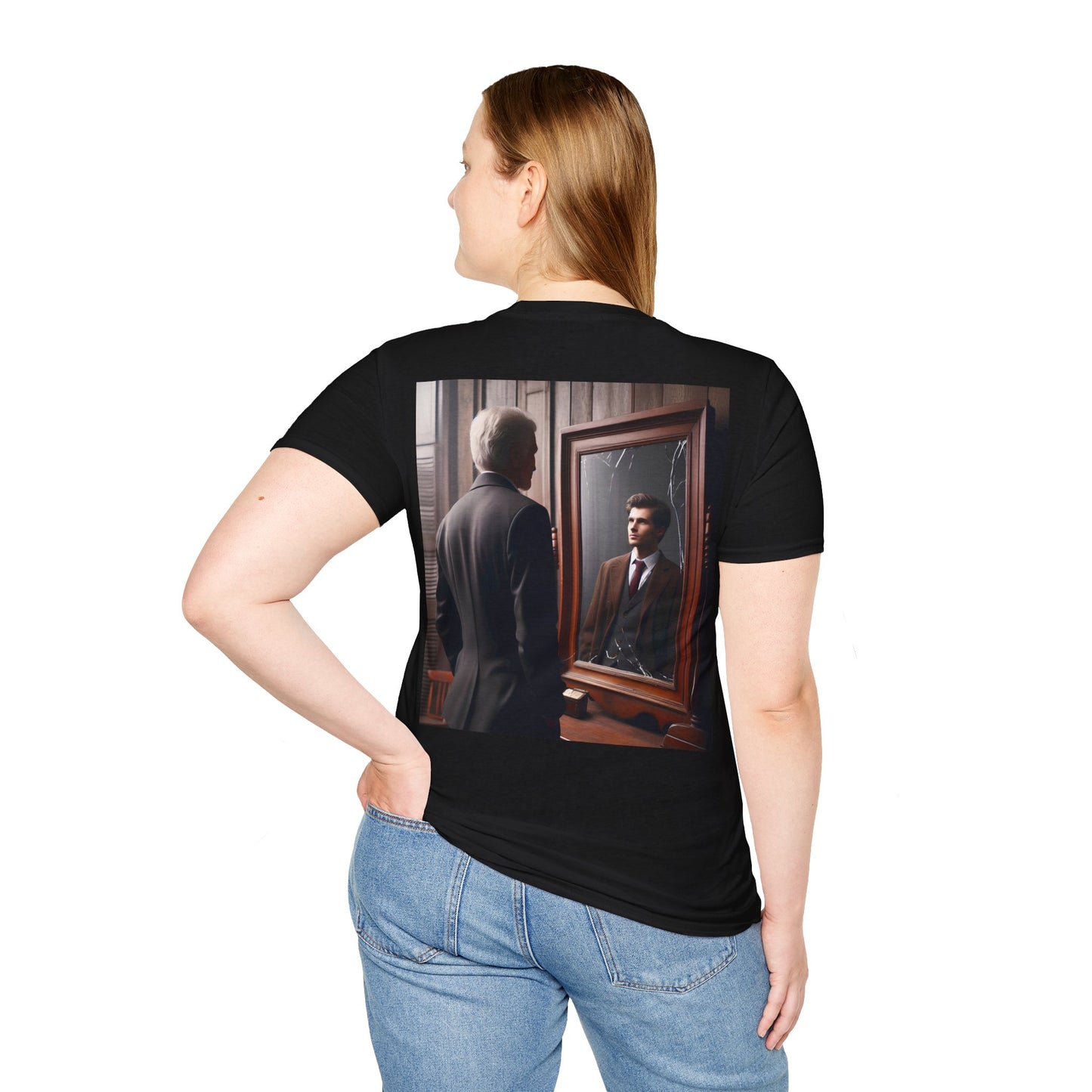 perspective of time Unisex Softstyle T-Shirt