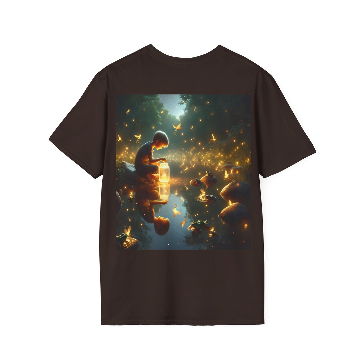 lightning bug nights Unisex Softstyle T-Shirt