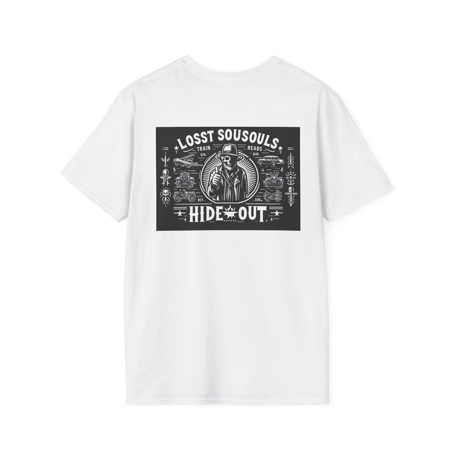 lost hitchiker Unisex Softstyle T-Shirt
