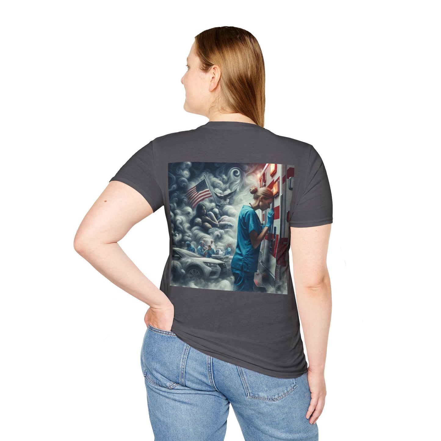 Nightshift Shadows Unisex Softstyle T-Shirt