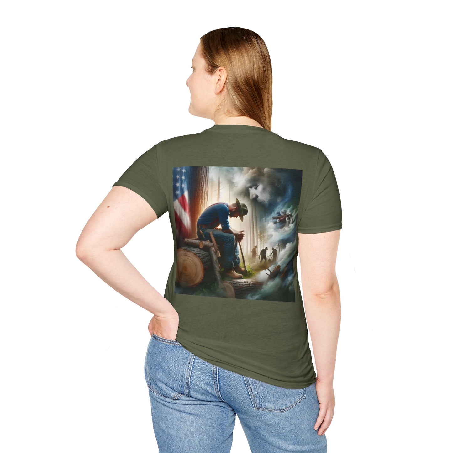 loggers dream Unisex Softstyle T-Shirt