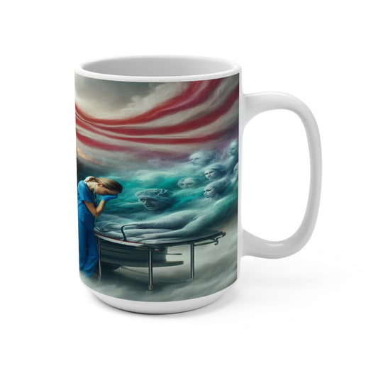ghost of the job Mug 15oz