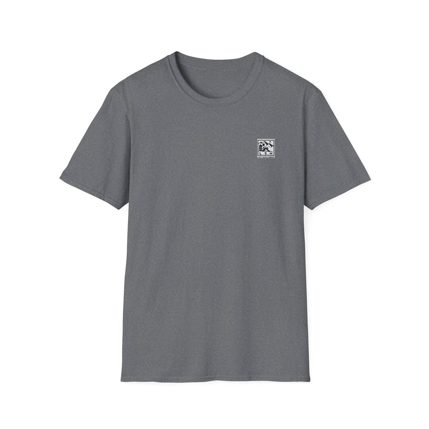 Winter's Gaze: Father & Son Unisex Softstyle T-Shirt