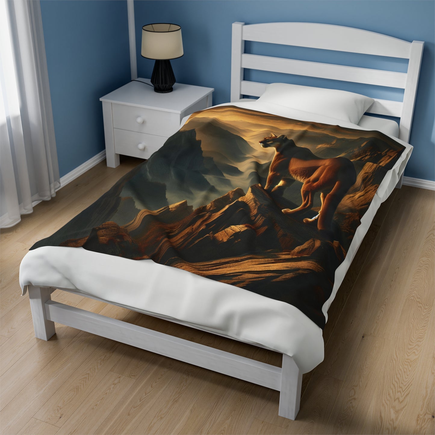 Cliff's Watch Velveteen Plush Blanket