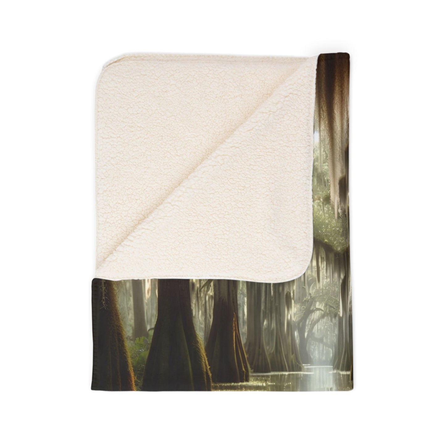 Swamp Guardian Fleece Sherpa Blanket