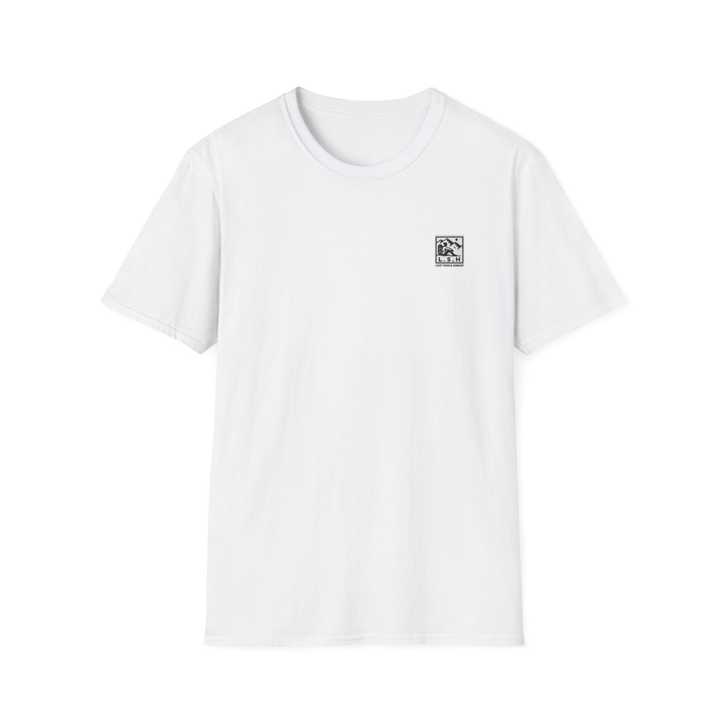 Winter's Gaze: Father & Son Unisex Softstyle T-Shirt