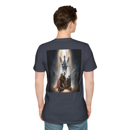 soldier's prayer an angels cry Unisex Softstyle T-Shirt