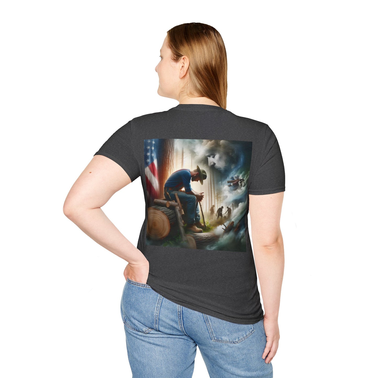 loggers dream Unisex Softstyle T-Shirt